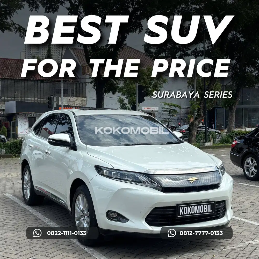 [KM 82RB] TOYOTA HARRIER AUDIOLESS AT 2014