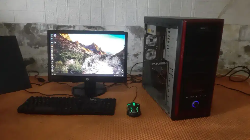 1set pc i3, vga 2gb, monitor 19inch bisa pb roblox