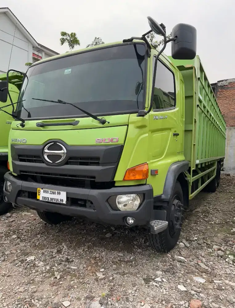 HINO LOHAN FM260JW ASLI LONG 6X4 BAK BESI TRONTON ISTIMEWA SEKALI