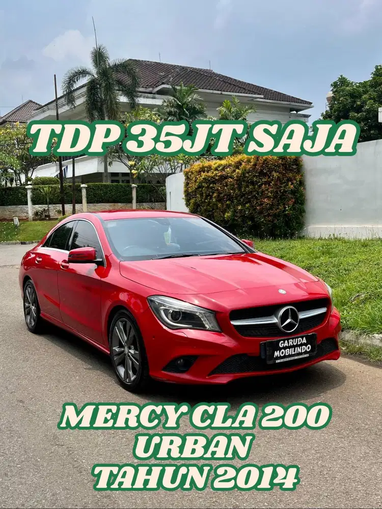 FOR SALE MERCY CLA 200 URBAN TAHUN 2014 TDP 35JT SAJA