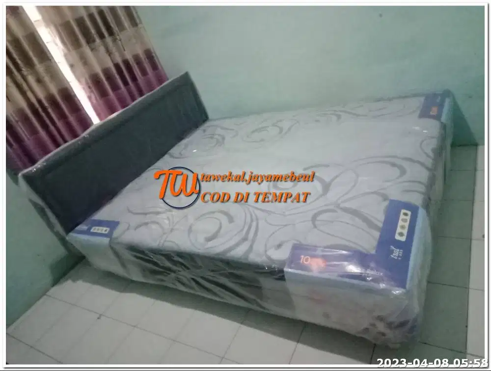SET KANTOR SPRINGBED CENTRAL DELUXE TYPE MULTIBED CENTRAL GARANSI 10TH