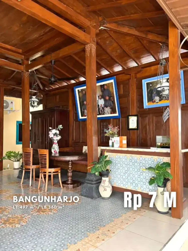 Dijual Guesthouse 19 Kamar Dalam Ringroad dekat Jalan Parangtritis