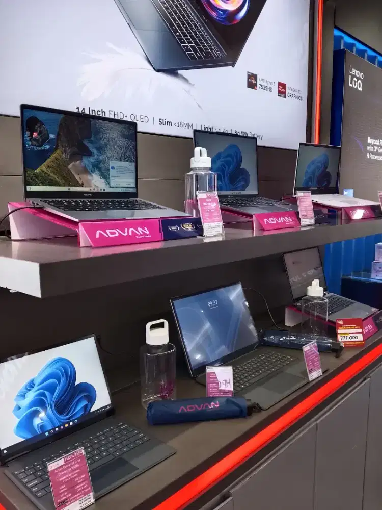 LAPTOP ADVAN BISA DICICIL TANPA DP SYARAT HANYA PERLU MEMBAWA KTP