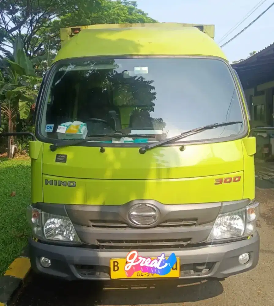 Hino Dutro 4ban 115SD Box Besi Fullors Gtess BioSolar Turbo Gress Colt