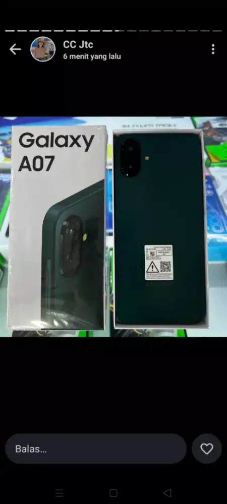 New Samsung A07 4/64