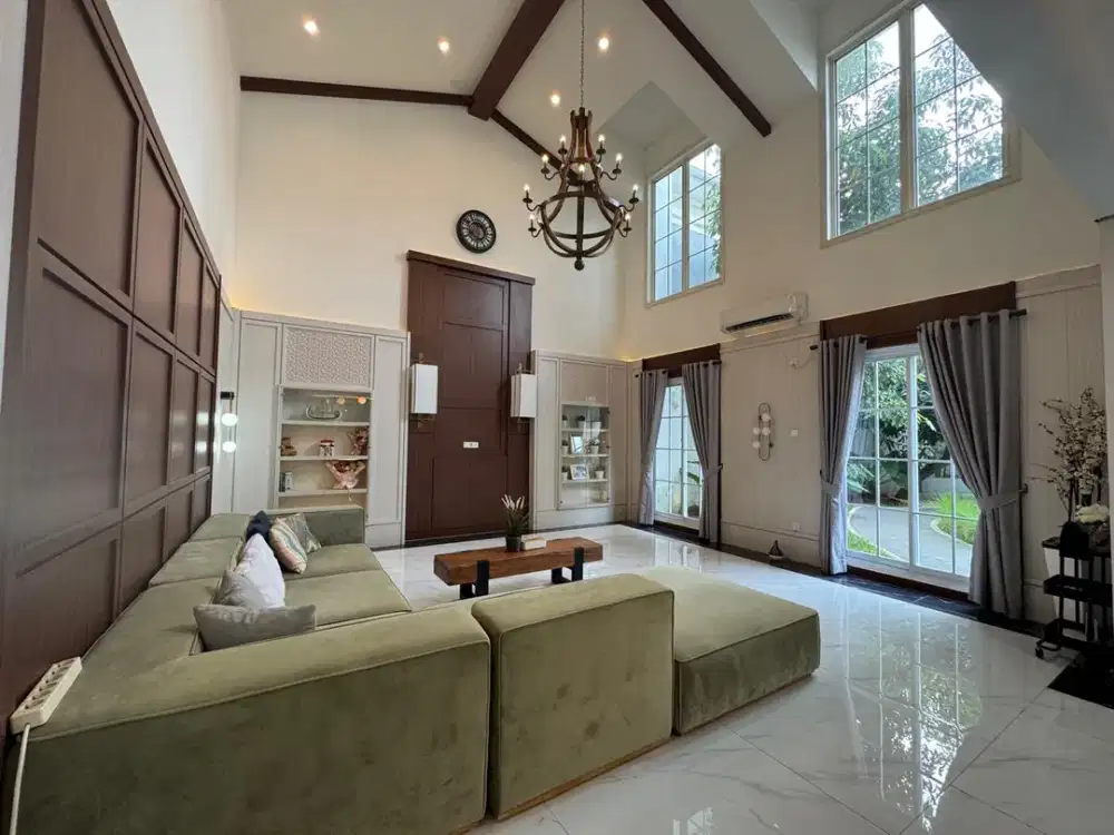 Jual Rumah Mewah Alam Sutera 2 Lantai Dekat Sekolah Laurensia