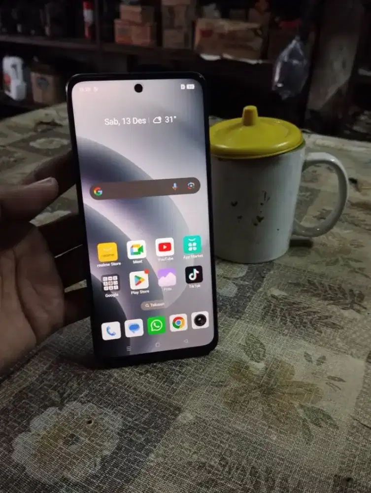 Minus lupa akun realme c75 4G (8/256) hp aja