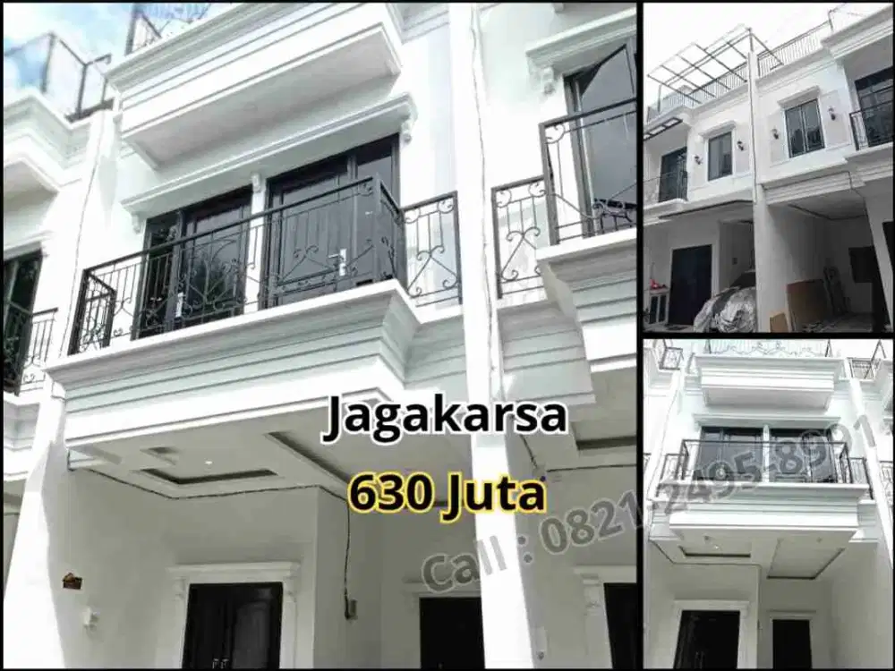 Rumah 3 Lantai Jagakarsa