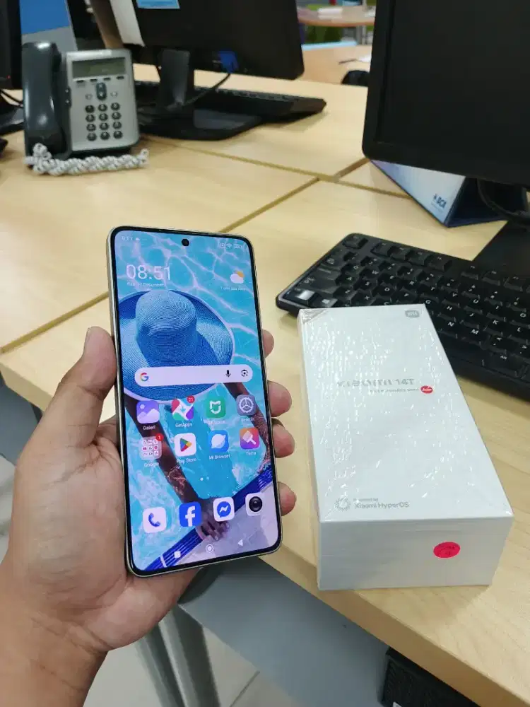 XIAOMI 14T RAM 12+12/512 Fullset Full Ori baru 2bulan