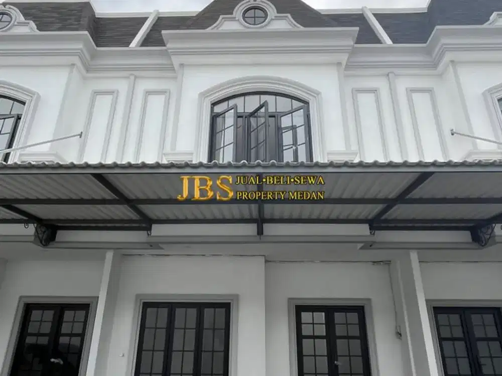 Dijual Rumah Baru 2,5 Tingkat di Komplek Aston Villa Jalan Pasar III - Krakatau