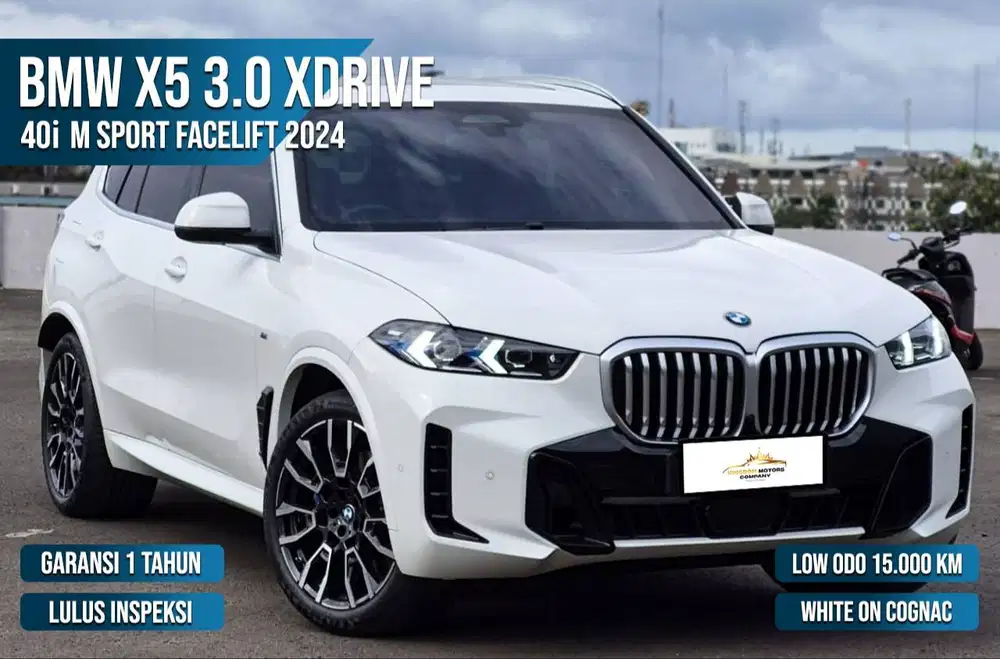 Good Deals Very Low Odo (BMW X5 3.0 xDrive 2024 40i M Sport facelift)