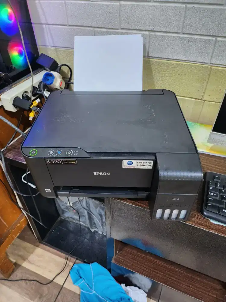 printer epson L3110 3in1 print copy scan normal semua unit paten