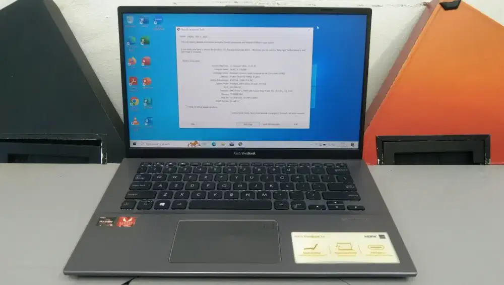 Asus Vivobook A412 Ryzen 5-3500u Ram 12GB SSD 256GB AMD Radeon