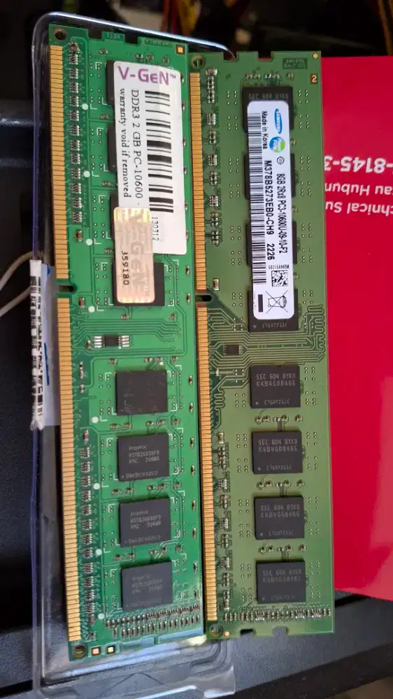RAM SAMSUNG & V-GEN ORIGINAL