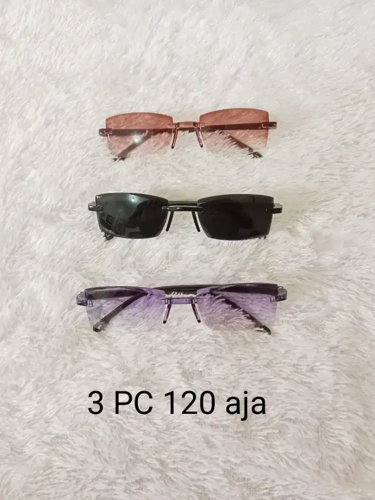 3 PC kacamata fashion harga 120 net lokasi bogor cilebut jambatan dua