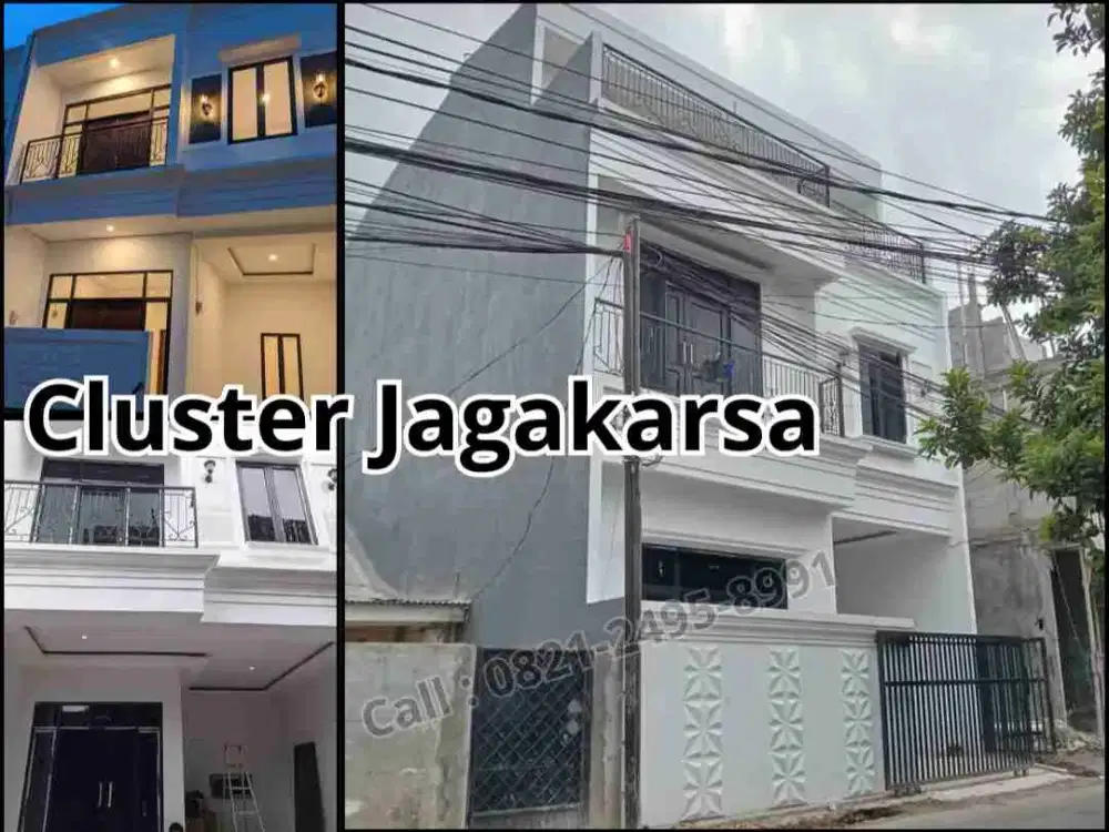 Jual Rumah American Classic 3 Lantai Jagakarsa Jakarta Selatan