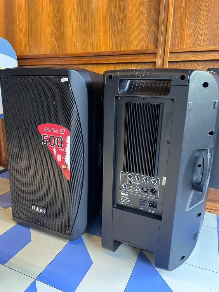 1 Set Sound Huper GA 15 / 15 inch / Speaker,