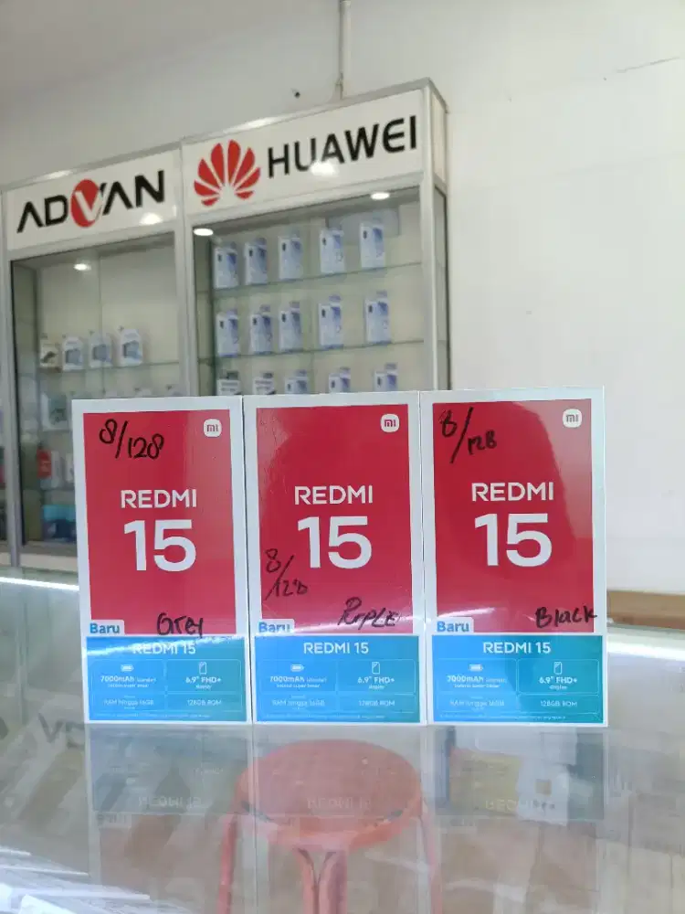 Redmi 15 (8/128) GB Baru Resmi Xiaomi¹