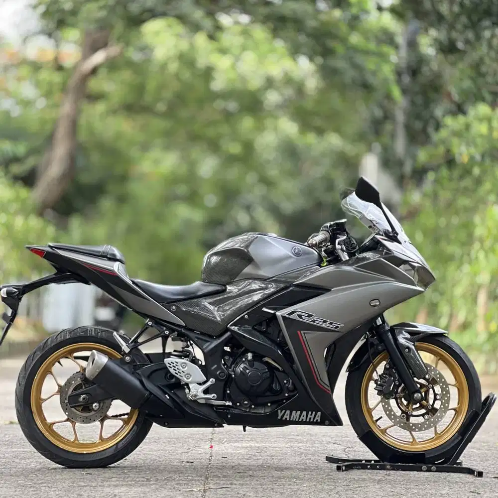YAMAHA YZF R25 V1 OLD 2016 GREY KM LOW PAJAK PANJANG SUPER GRESS