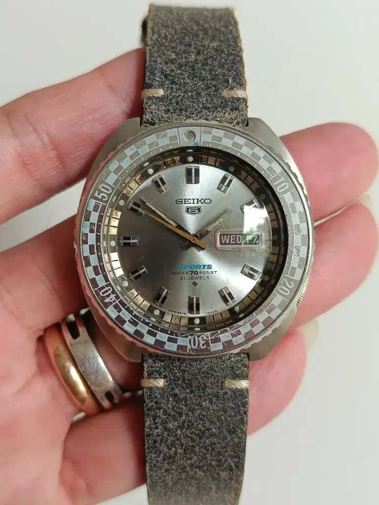 Seiko vintage 6119 21j Rally Diver Automatic original bekas
