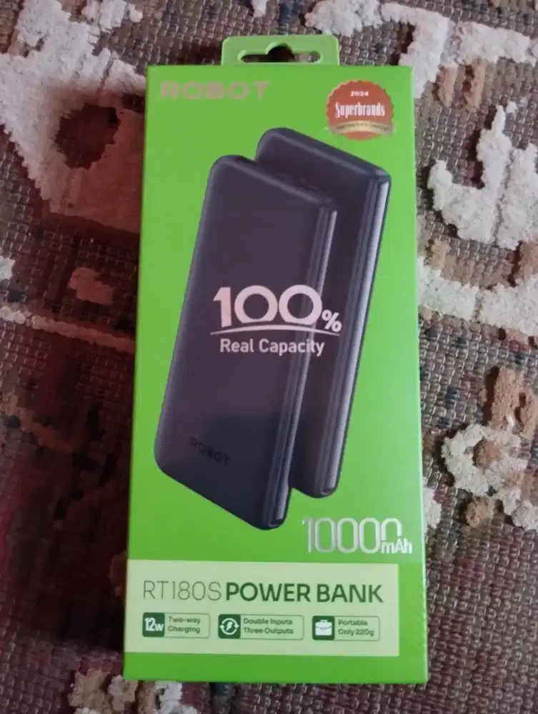POWERBANK ROBOT BARU SEGEL GARANSI RESMI