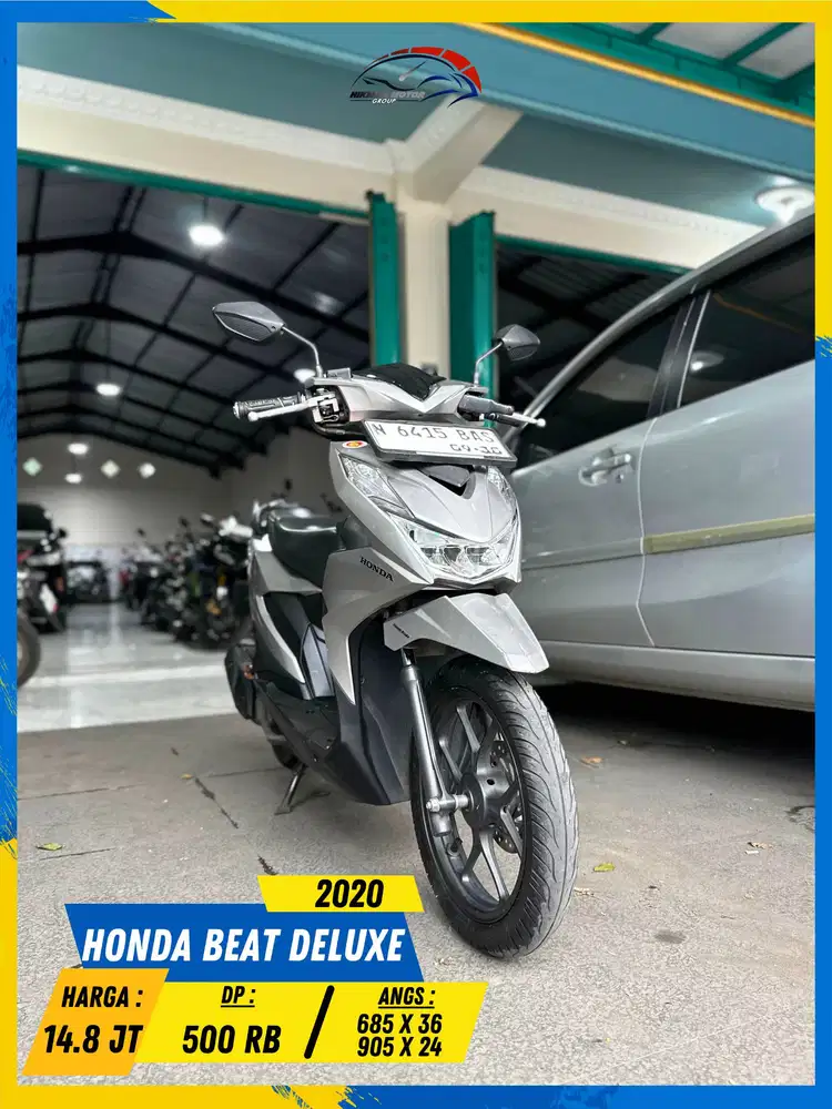 HONDA BEAT DELUXE 2020 MANTAP GASS MASZEHH HIKMAH MOTOR KEPUH