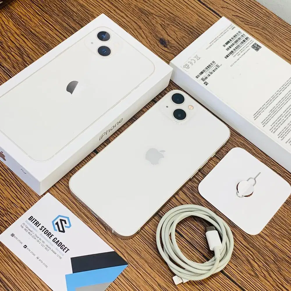 iPHONE 13 128GB WHITE | iBOX | JARANG PAKE