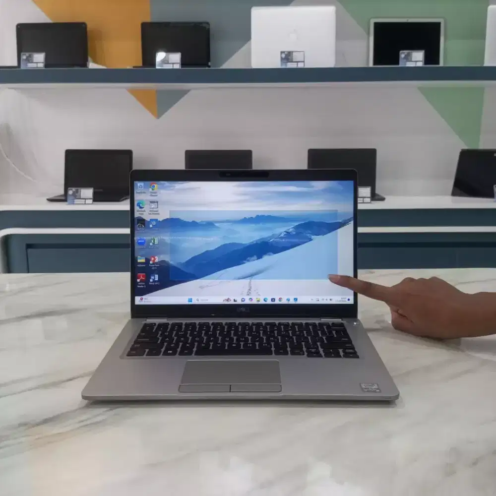 [D55]Laptop DELL|Touchscren editing|16GB|256GB|14|Aplikasi siap pakai