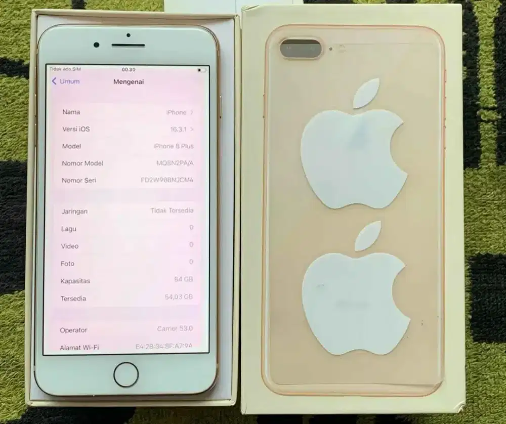 Iphone 8plus 64gb ibox