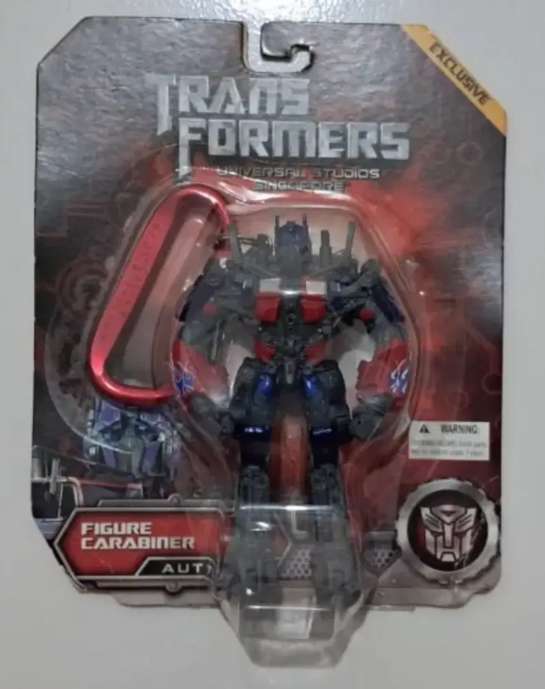 Transformers Optimus Prime Carabiner - Universal Studios Singapore