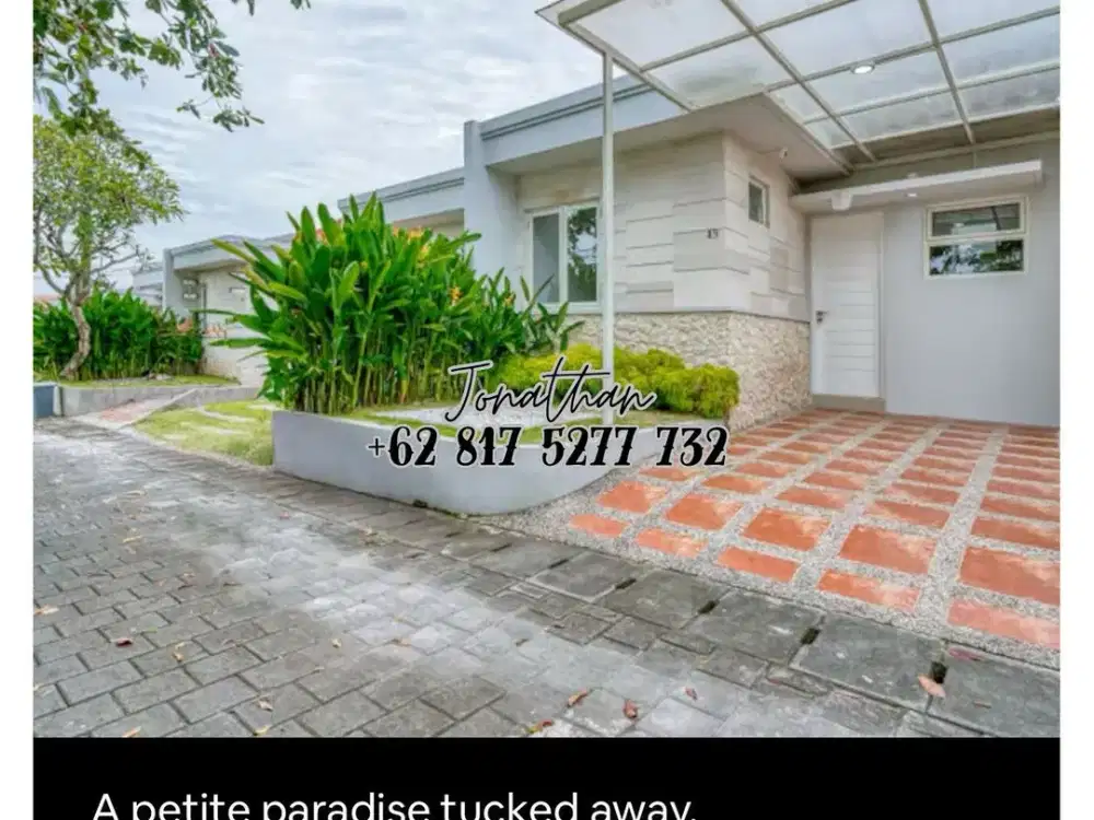 Dijual Rumah Romantis Nyaman di Kerobokan Bale, Dekat Canggu Bali - VSYK