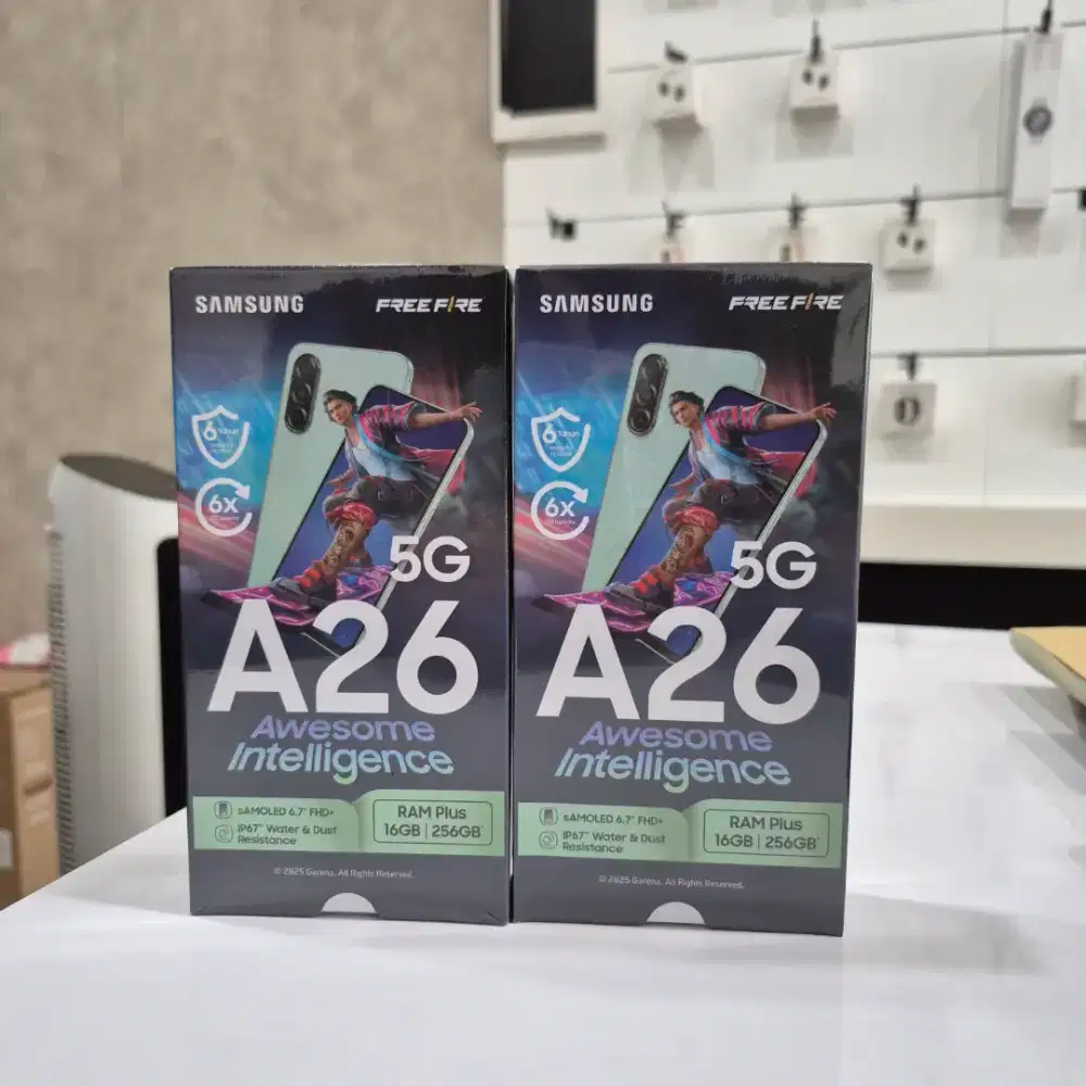 Termurah!!! Samsung A26 5G 8/256GB garansi resmi 1 tahun