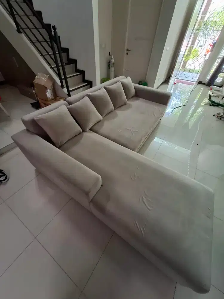 Dijual murah dan cepat sofa bed custom