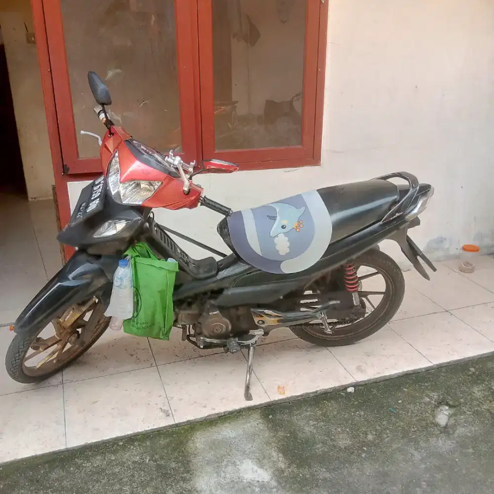 Di jual motor shogun kondisi ngebul kelistrikan hidup pajak off
