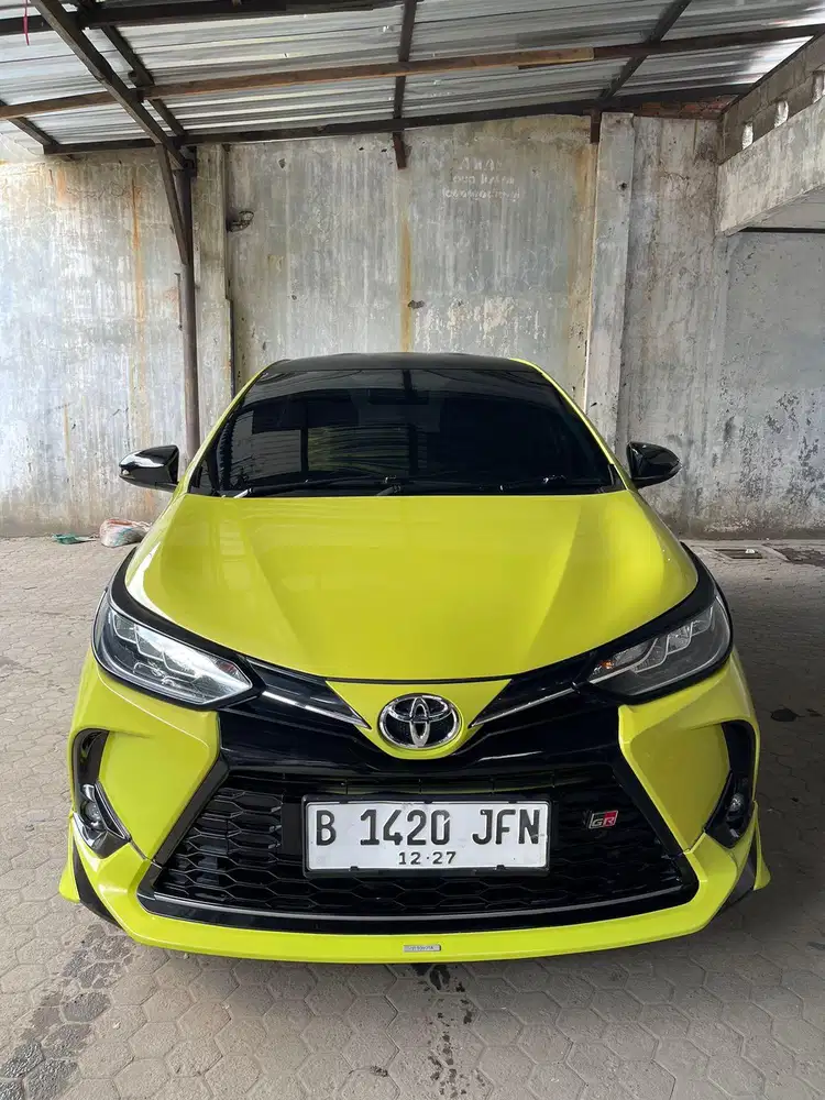 yaris S GR sport at 2022 kuning km low