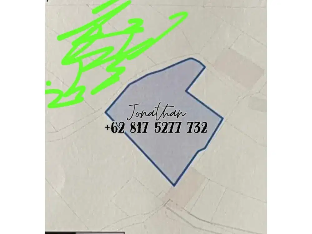 Dijual Tanah 14 Are View Sawah di Jl Beringin Padonan Badung Bali Freehold - LSKHE