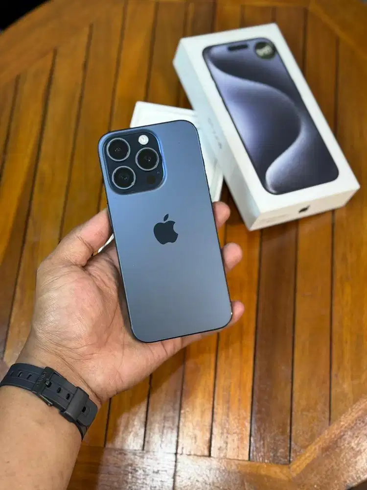 Iphone 15 pro 128gb BLUE TITANIUM IBOX