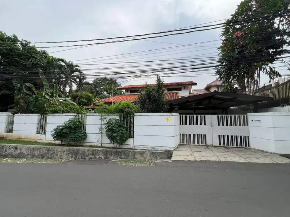RUMAH LUAS DIJUAL SIAP HUNI DI CIPETE JAKARTA SELATAN