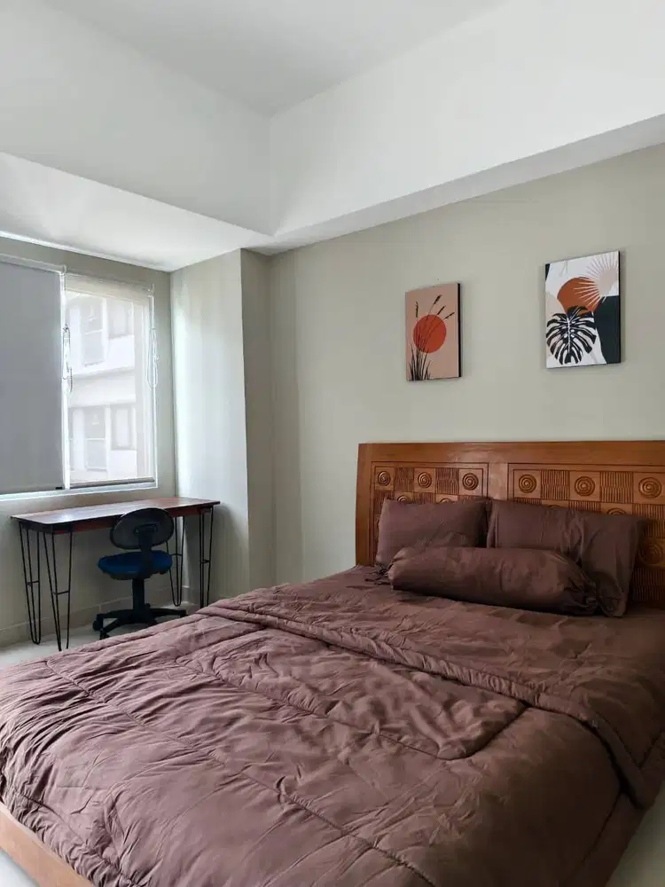 DISEWAKAN APARTEMEN TYPE STUDIO DEKAT LRT FULL FURNISHED