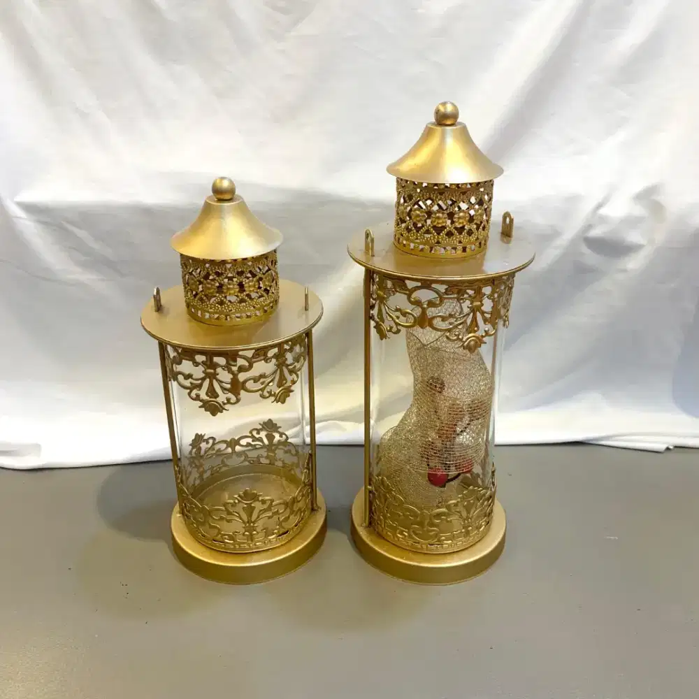 Lentera hias/lentera lilin/lentera dekor ramadhan