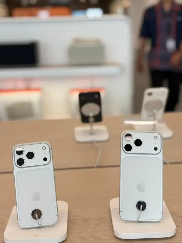 iPhone17 pro max silver garansi resmi Apple