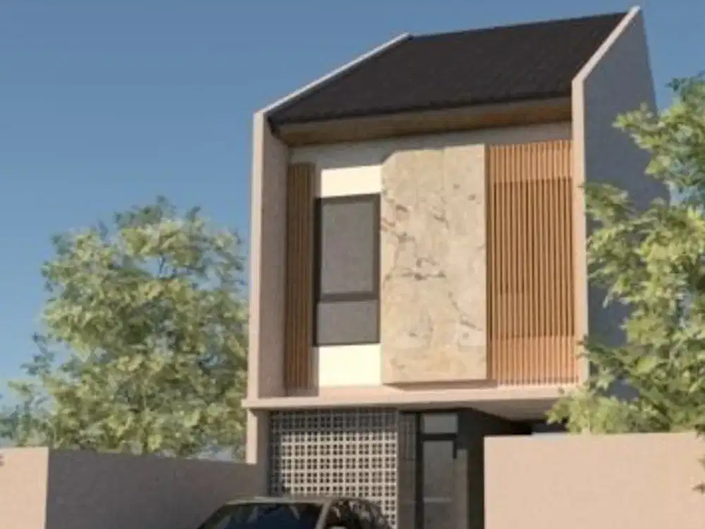 Rumah 2 Lantai Modern Style di Mekar Wangi Kota Bandung