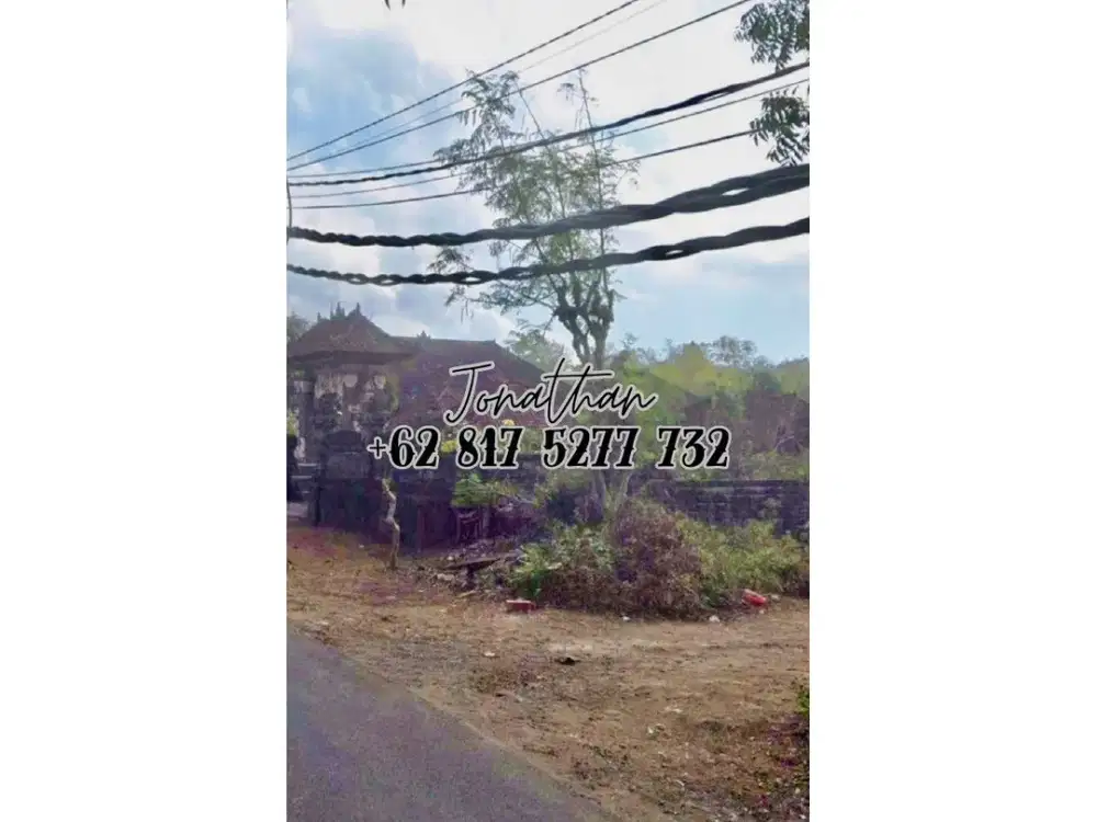Dijual Tanah 10.150 m2 Freehold di Jalan Utama Tegal Wangi Jimbaran Zona Pariwisata - LSWI