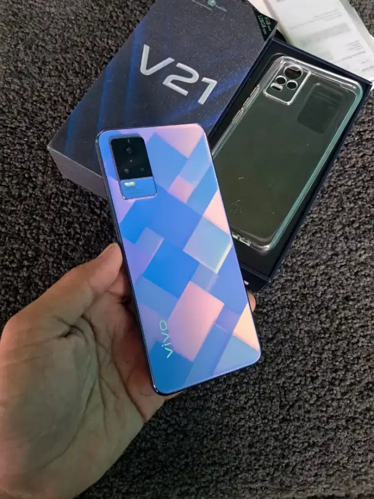 Vivo V21 NFc ram 8/128 mulus fulset no minus
