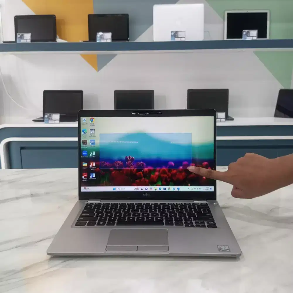 [D55]Laptop DELL |Touchscren Desain|16GB|256GB|14|Aplikasi siap pakai