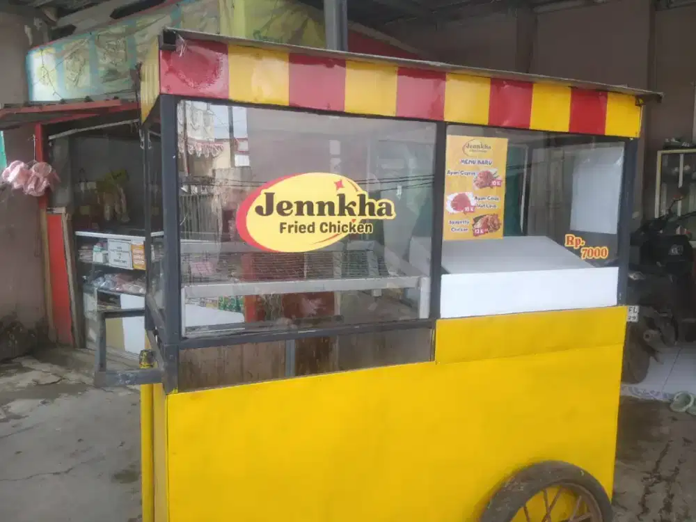 Jual Roda Untuk Usaha Gorengan/Ayam Goreng/Fried Chicken