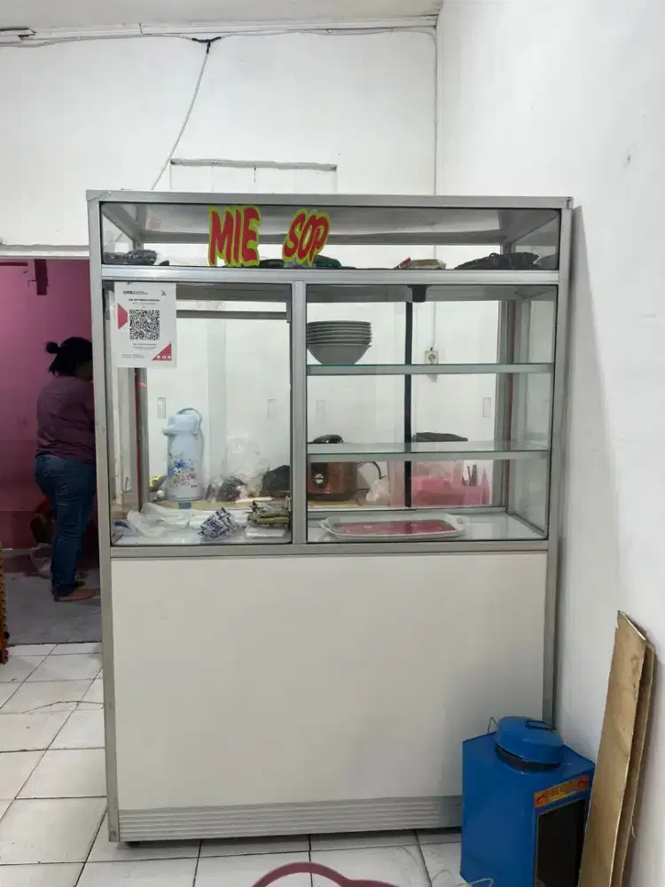 ETALASE WARTEG DLL BEKAS