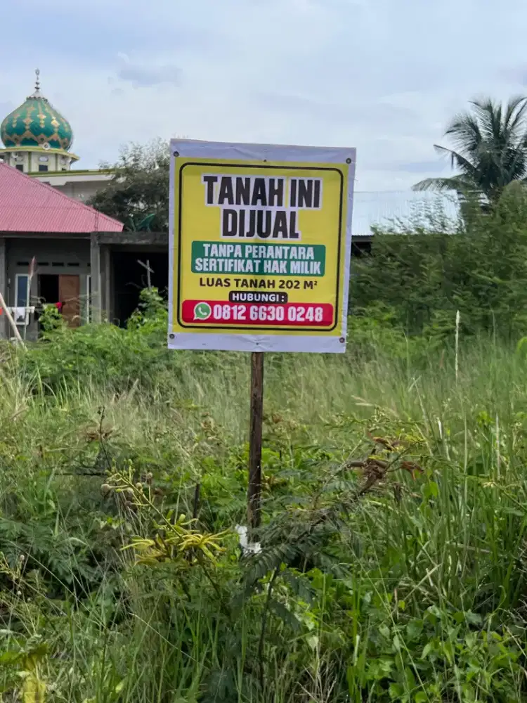 Jual tanah strategis sangat dekat dengan pusat kota payakumbuh