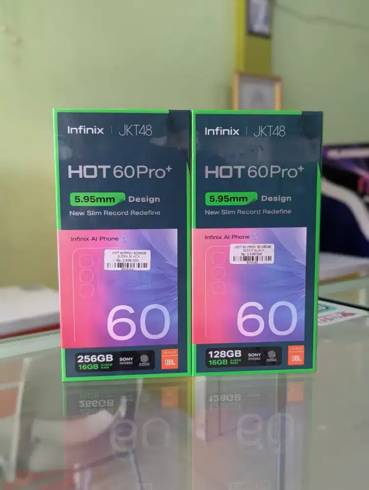 INFINIX HOT 60 PRO PLUS RAM 8/256 & 8/128