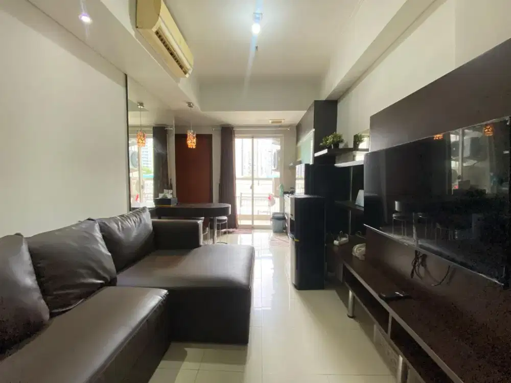 Disewakan Unit Apartemen Royal Mediterania Garden, Tower Lavender, ( 2 BR ), View Central Park